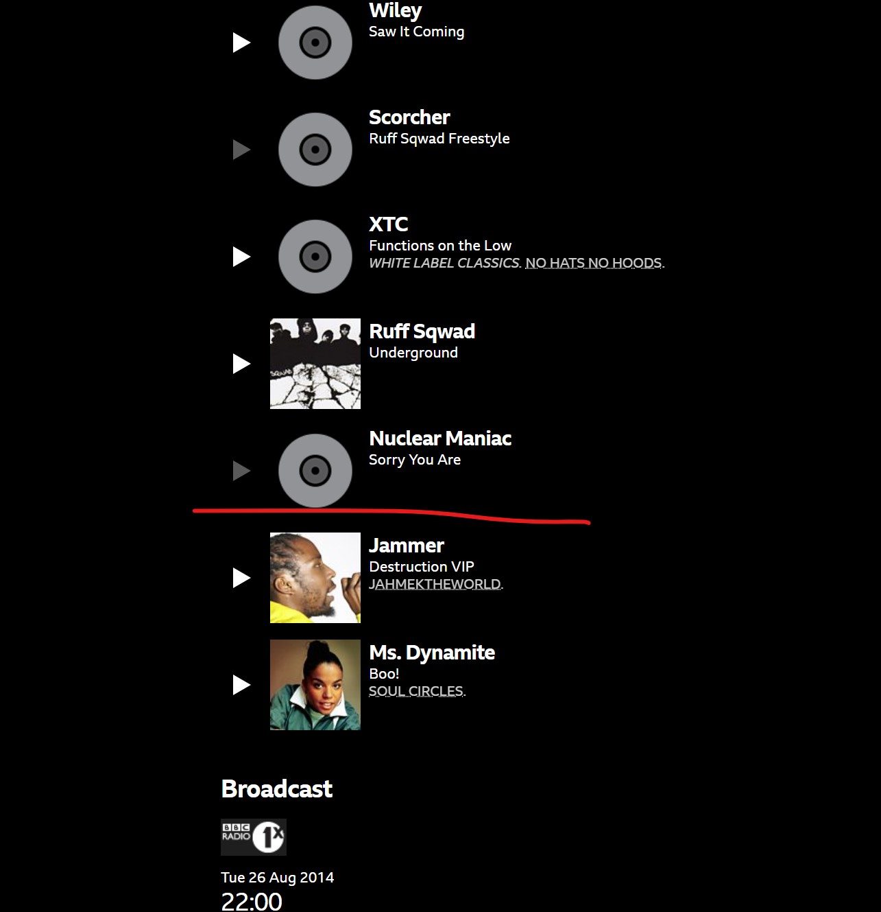 Nuclear Maniac is supported by BBC Radio 1XTRA