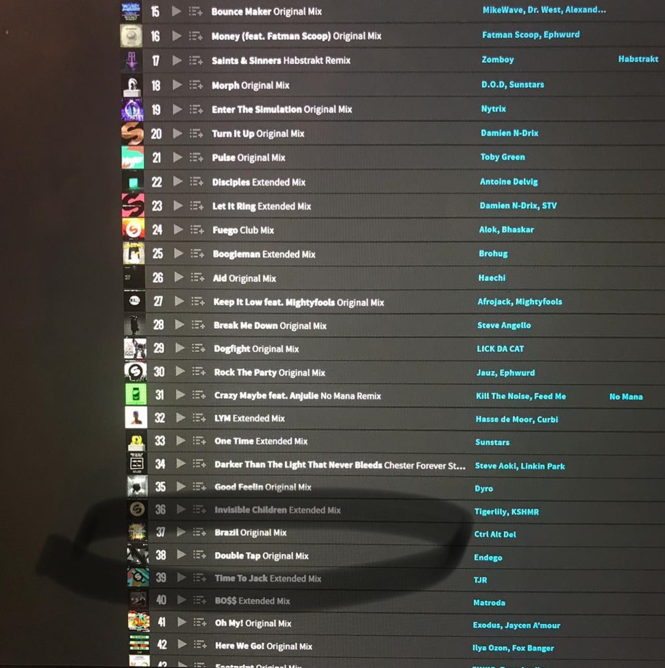 ENDEGOs Double Tap is going strong — N 38 on Beatport!